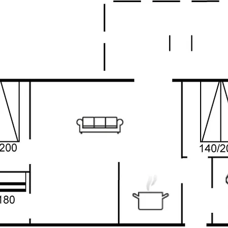 Дом отдыха Blakke - 250m From The Sea By Interhome